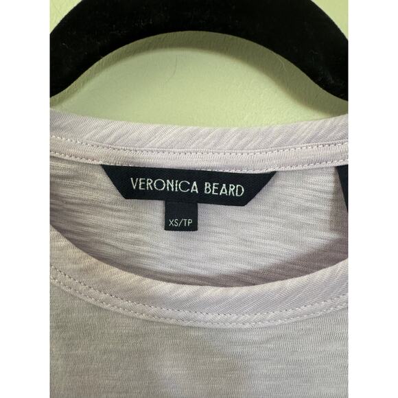 NWOT Veronica Beard Waldorf Top in Soft Lilac SZ XS - Picture 6 of 7